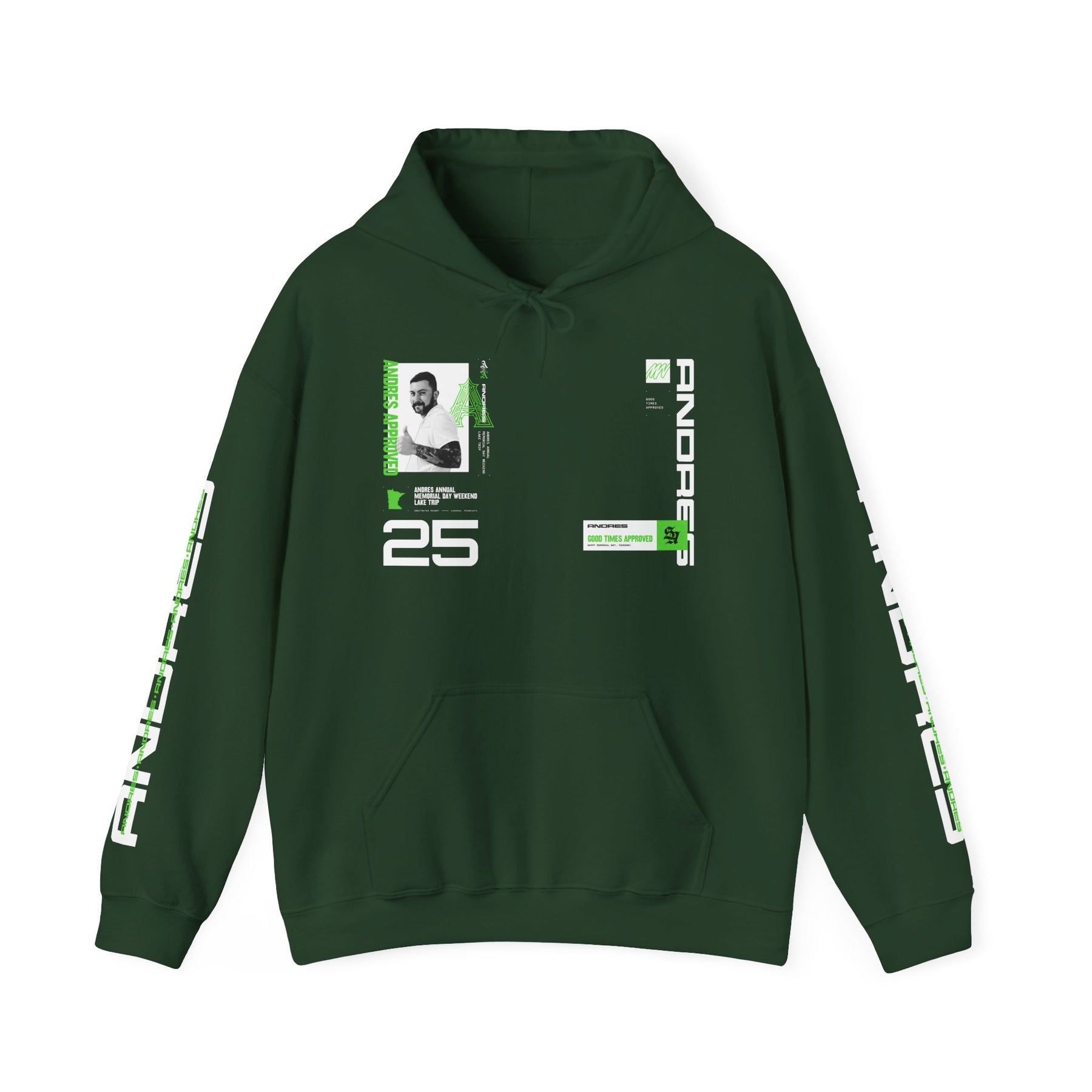 Good Times Approved Memorial Weekend Sweatshirt - Unisex Heavy Blend Hoodie
