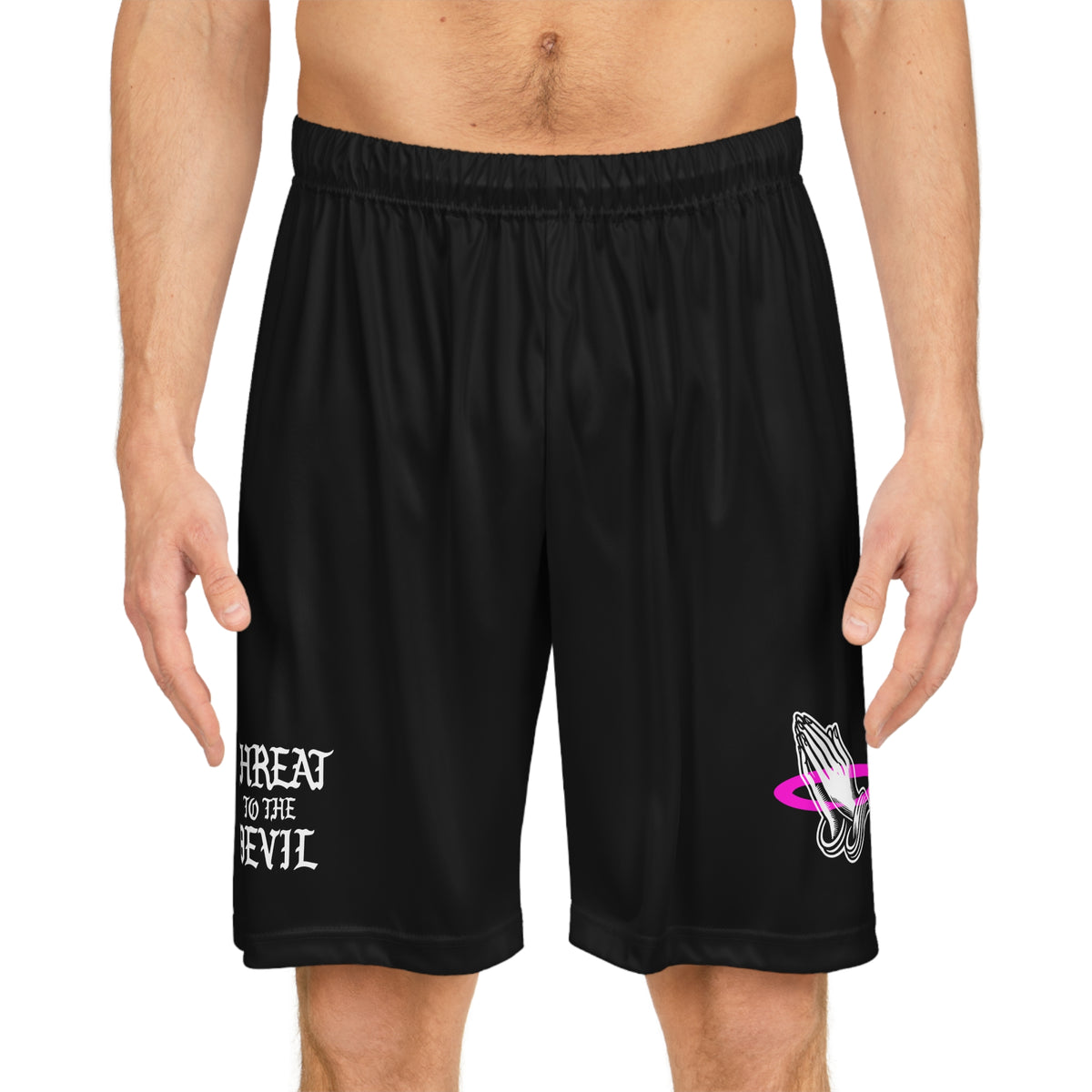 TTTD Pray Basketball Shorts (AOP)