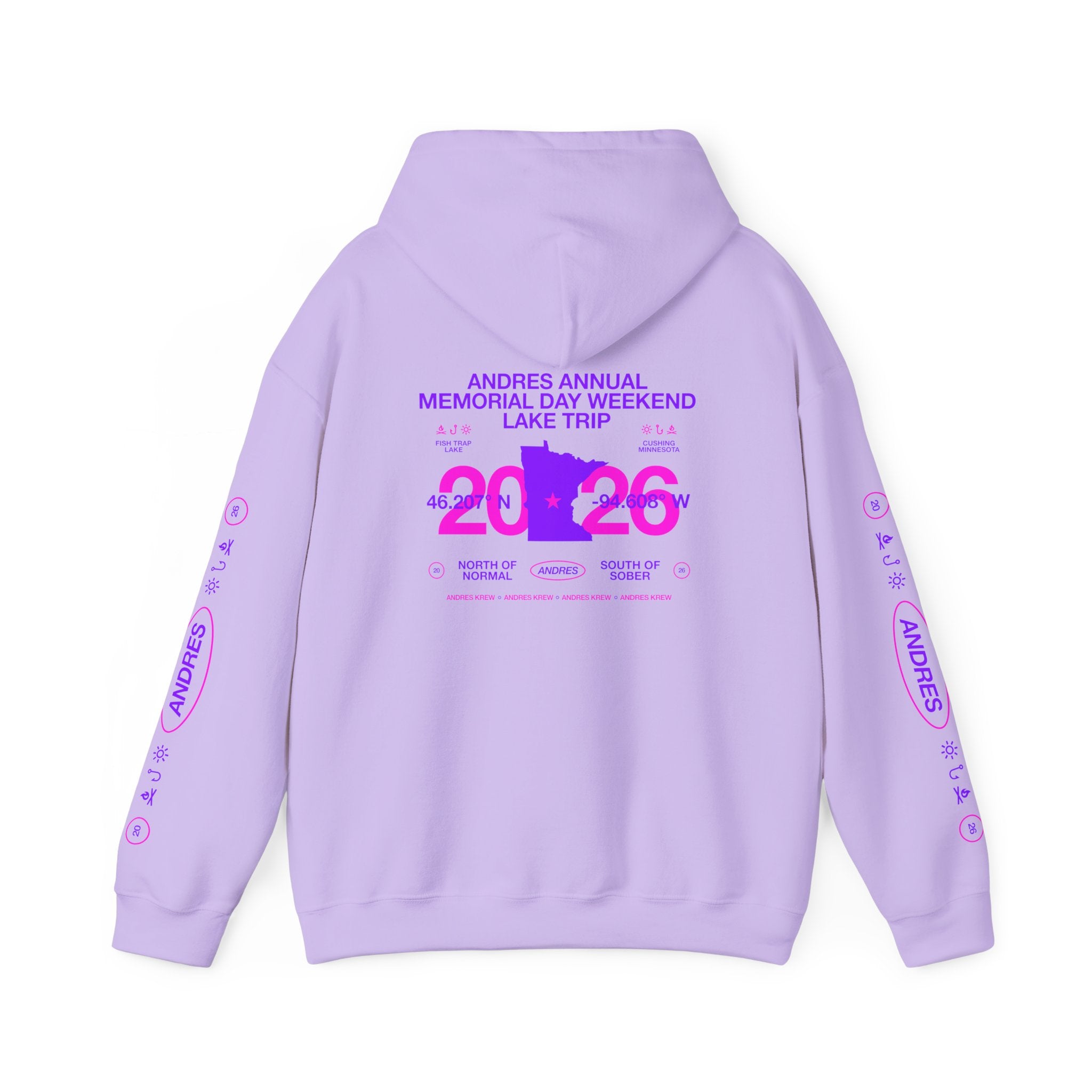 Andres Krew 2026 - Unisex Heavy Blend™ Hooded Sweatshirt-22