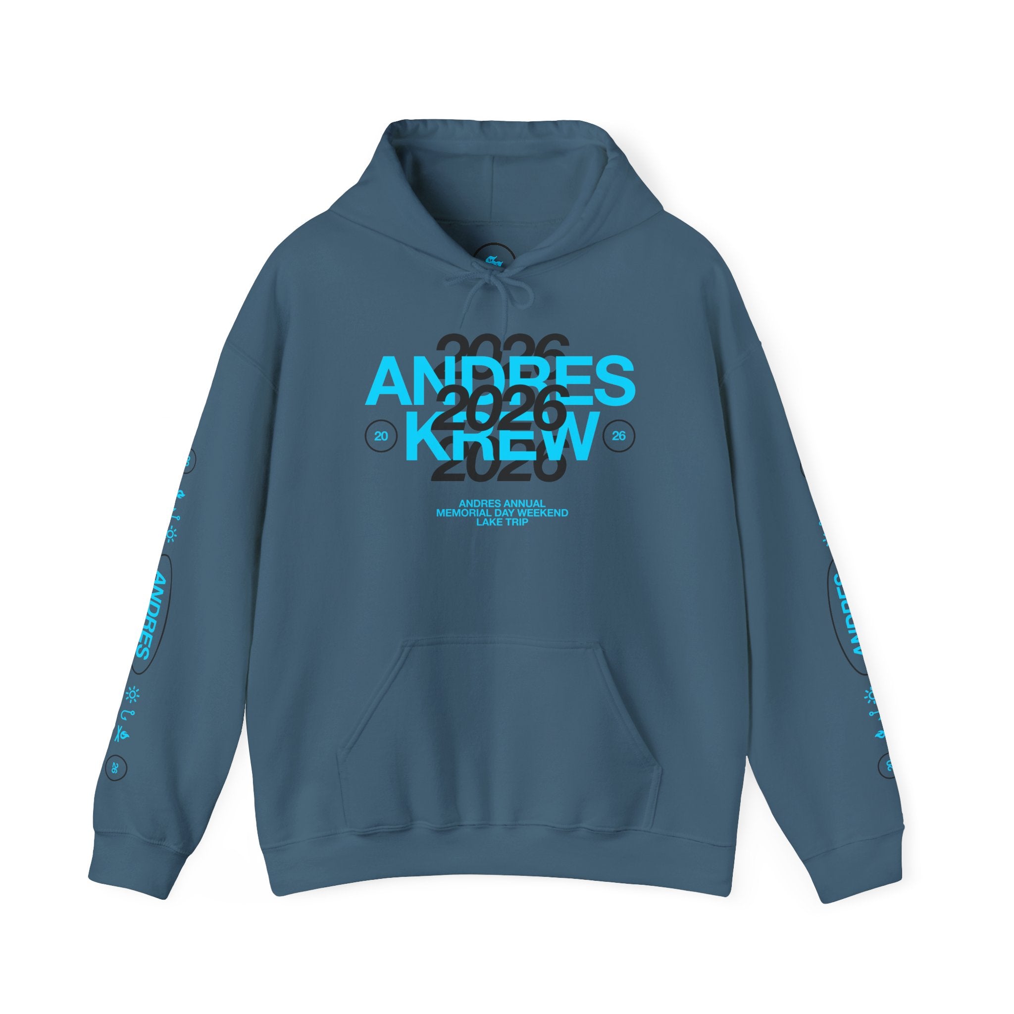 Andres Krew 2026 - Unisex Heavy Blend™ Hooded Sweatshirt-13