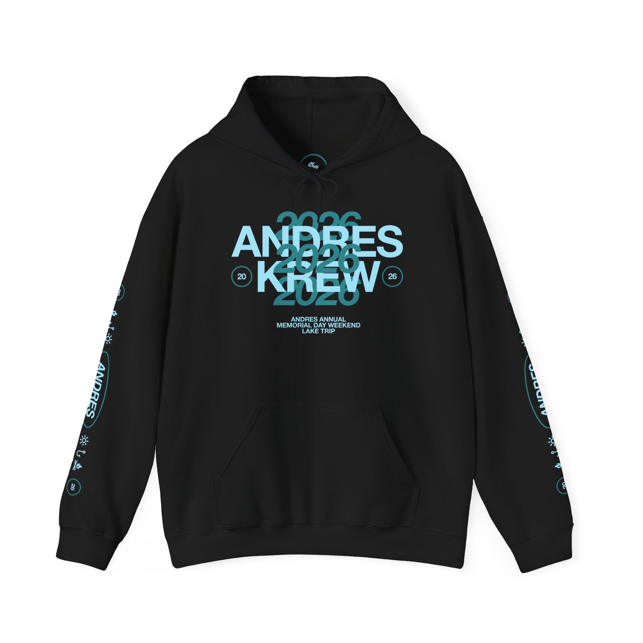 Andres Krew 2026 - Unisex Heavy Blend™ Hooded Sweatshirt-9