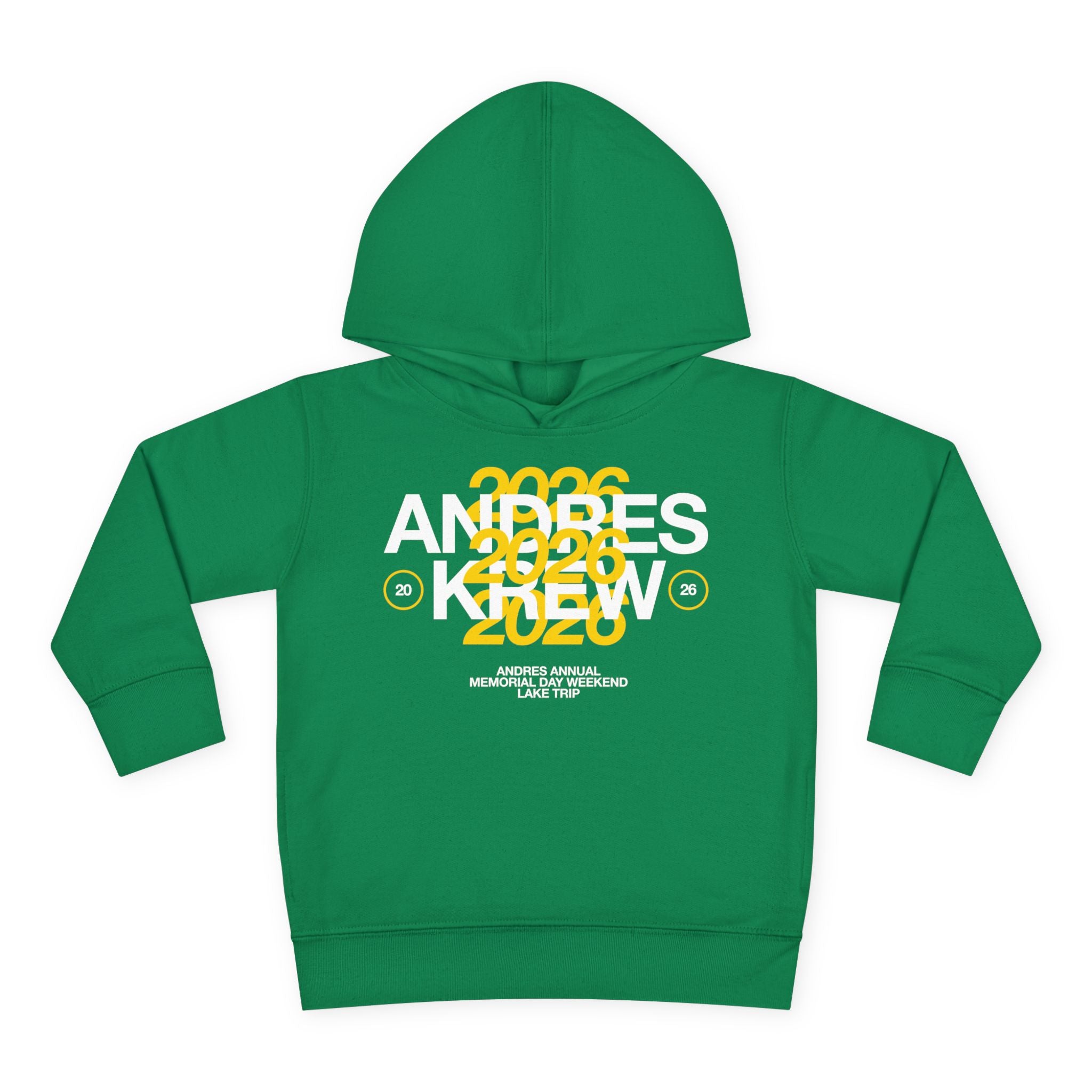 Kiddo Andres 26 Toddler Pullover Fleece Hoodie-5