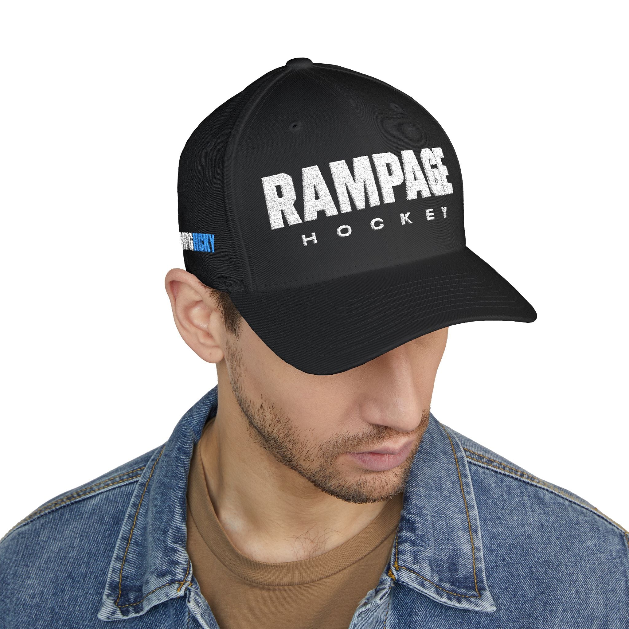 Rampage Embroidery Hockey Cap-5