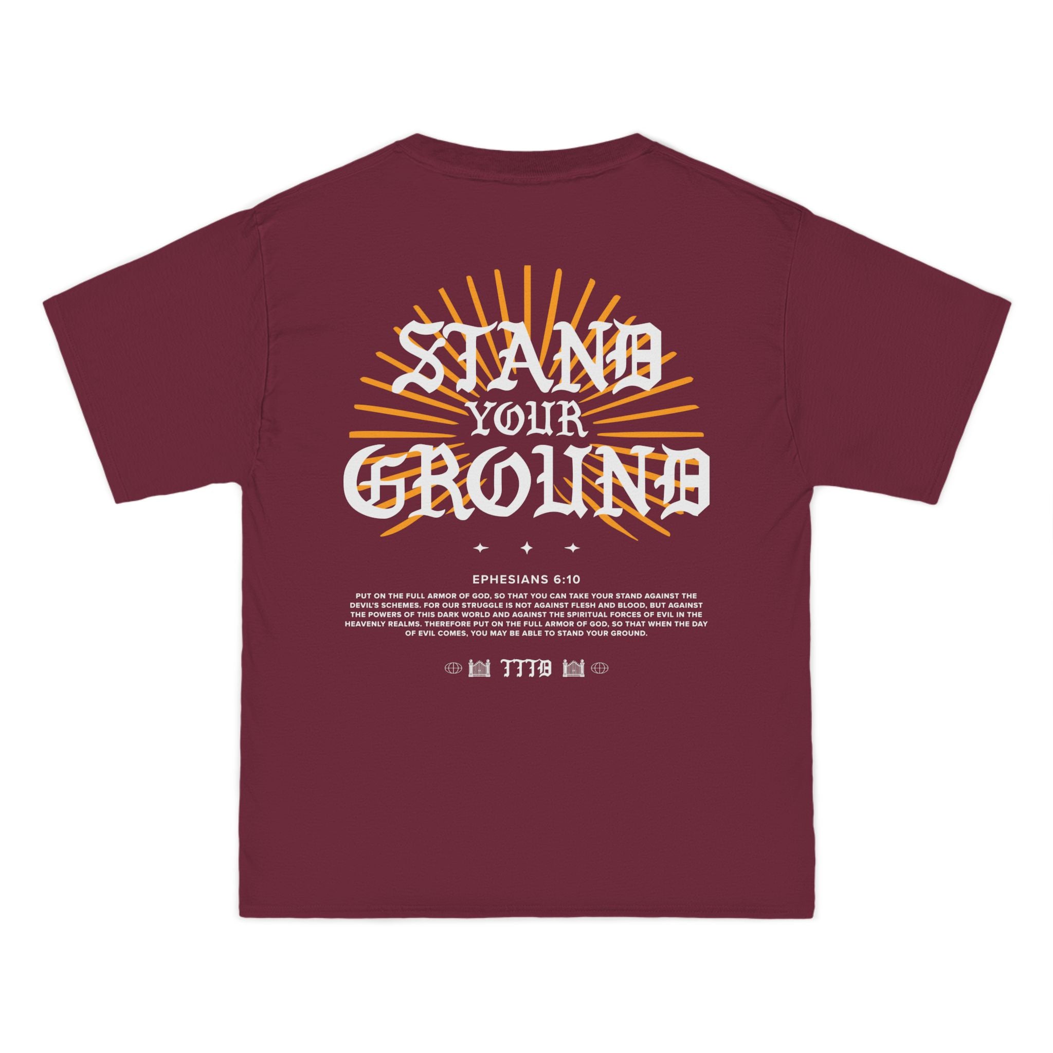 TTTD Stand Your Ground Beefy-T®  Short-Sleeve T-Shirt-9