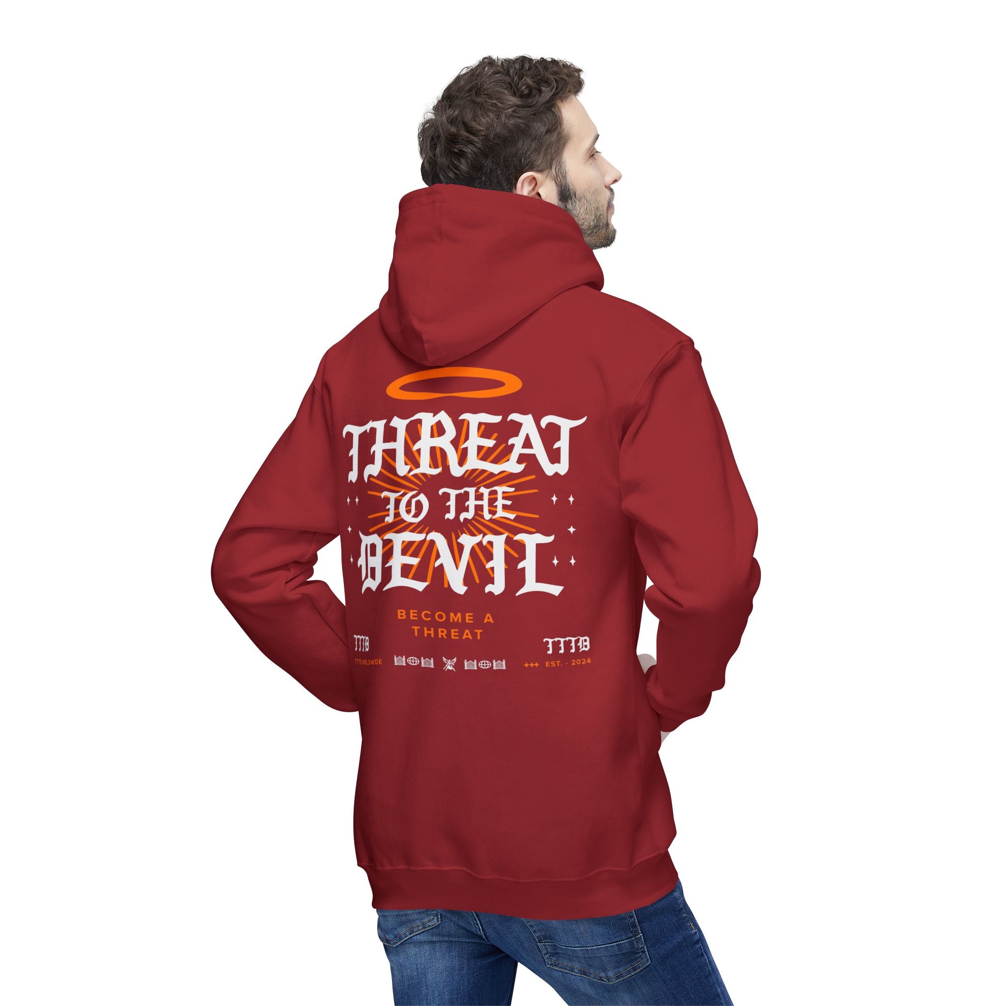 TTTD Unisex Hooded Sweatshirt, Made in US-16