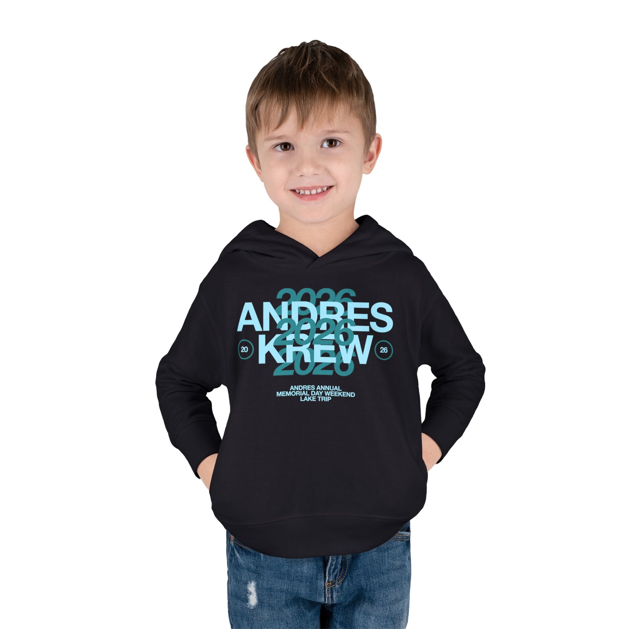 Kiddo Andres 26 Toddler Pullover Fleece Hoodie-3