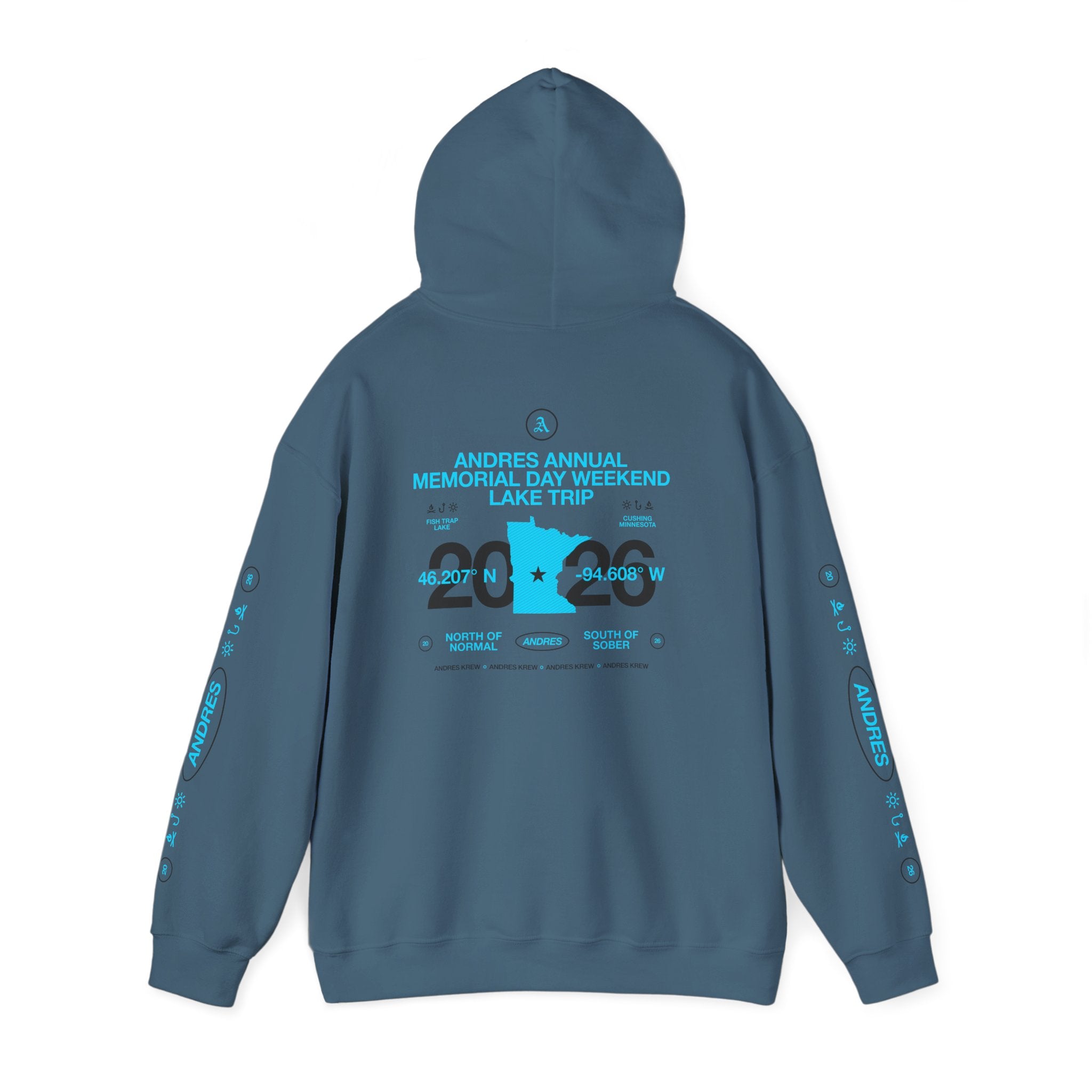 Andres Krew 2026 - Unisex Heavy Blend™ Hooded Sweatshirt-15
