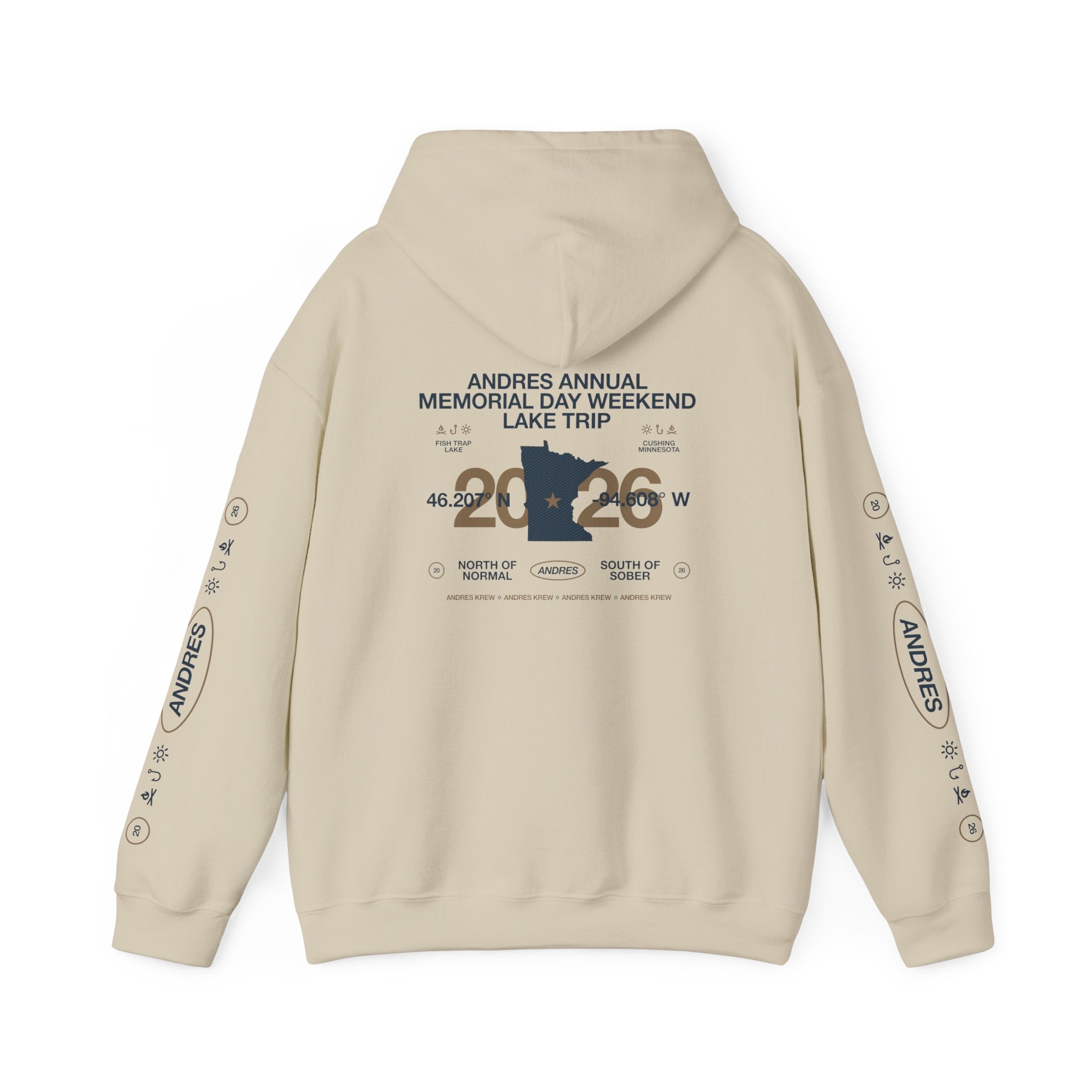 Andres Krew 2026 - Unisex Heavy Blend™ Hooded Sweatshirt