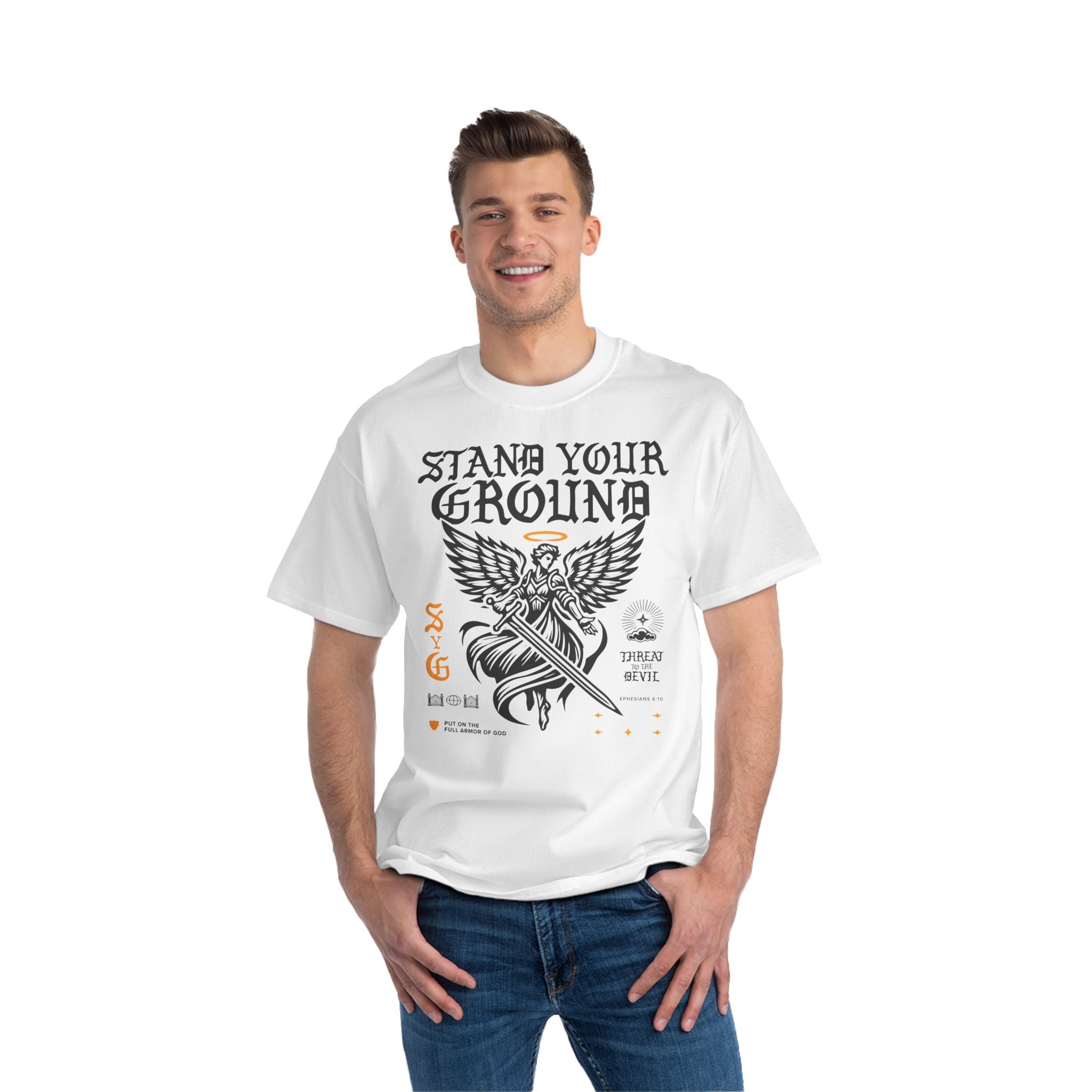 TTTD Stand Your Ground Beefy-T®  Short-Sleeve T-Shirt-3