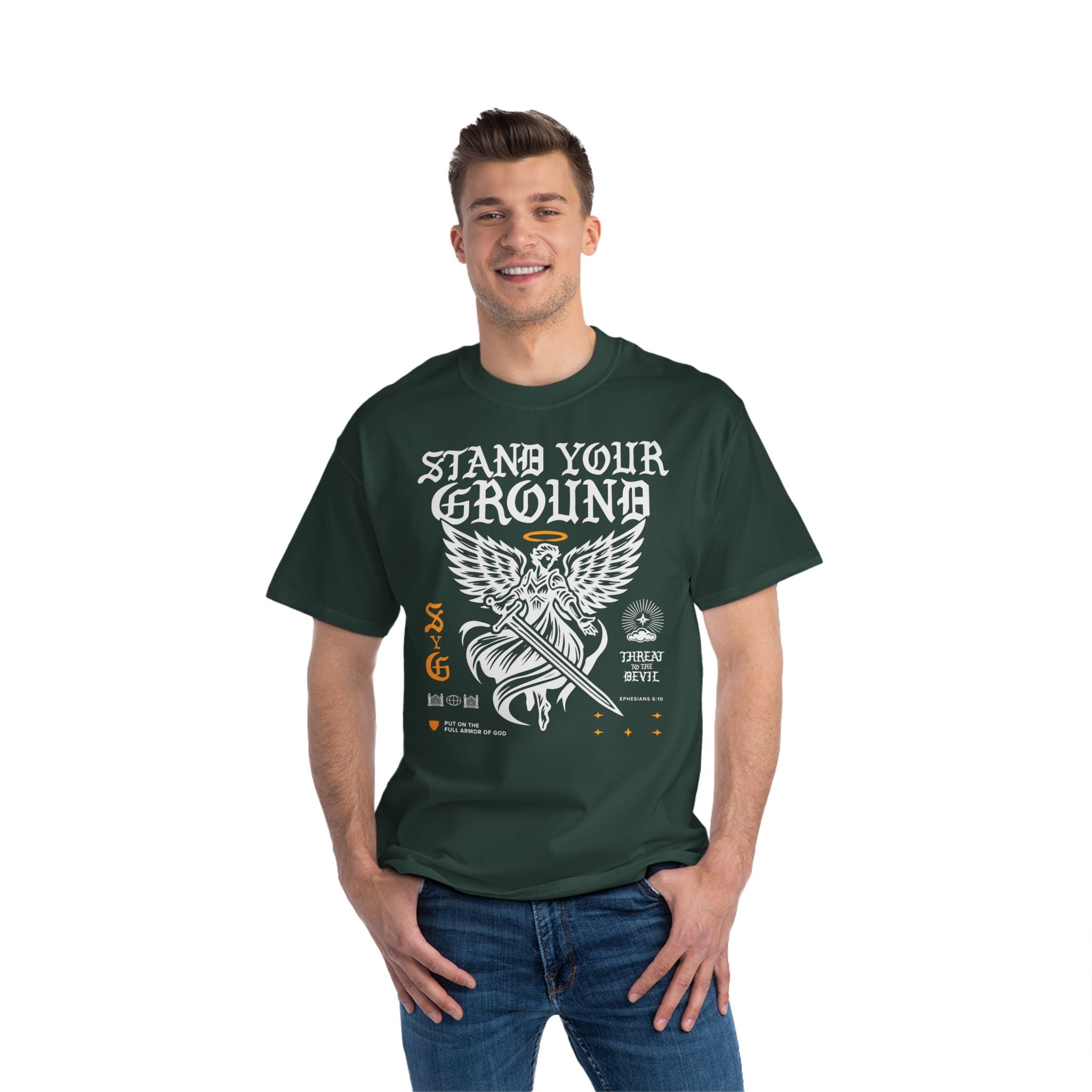 TTTD Stand Your Ground Beefy-T®  Short-Sleeve T-Shirt-11