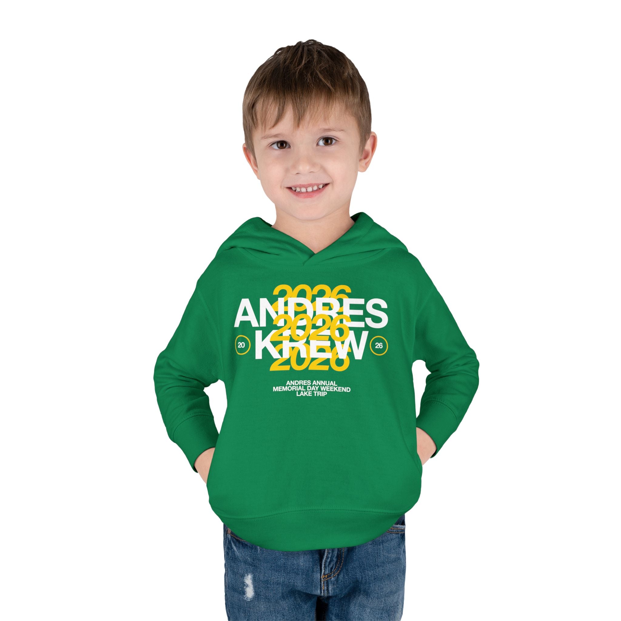 Kiddo Andres 26 Toddler Pullover Fleece Hoodie-7