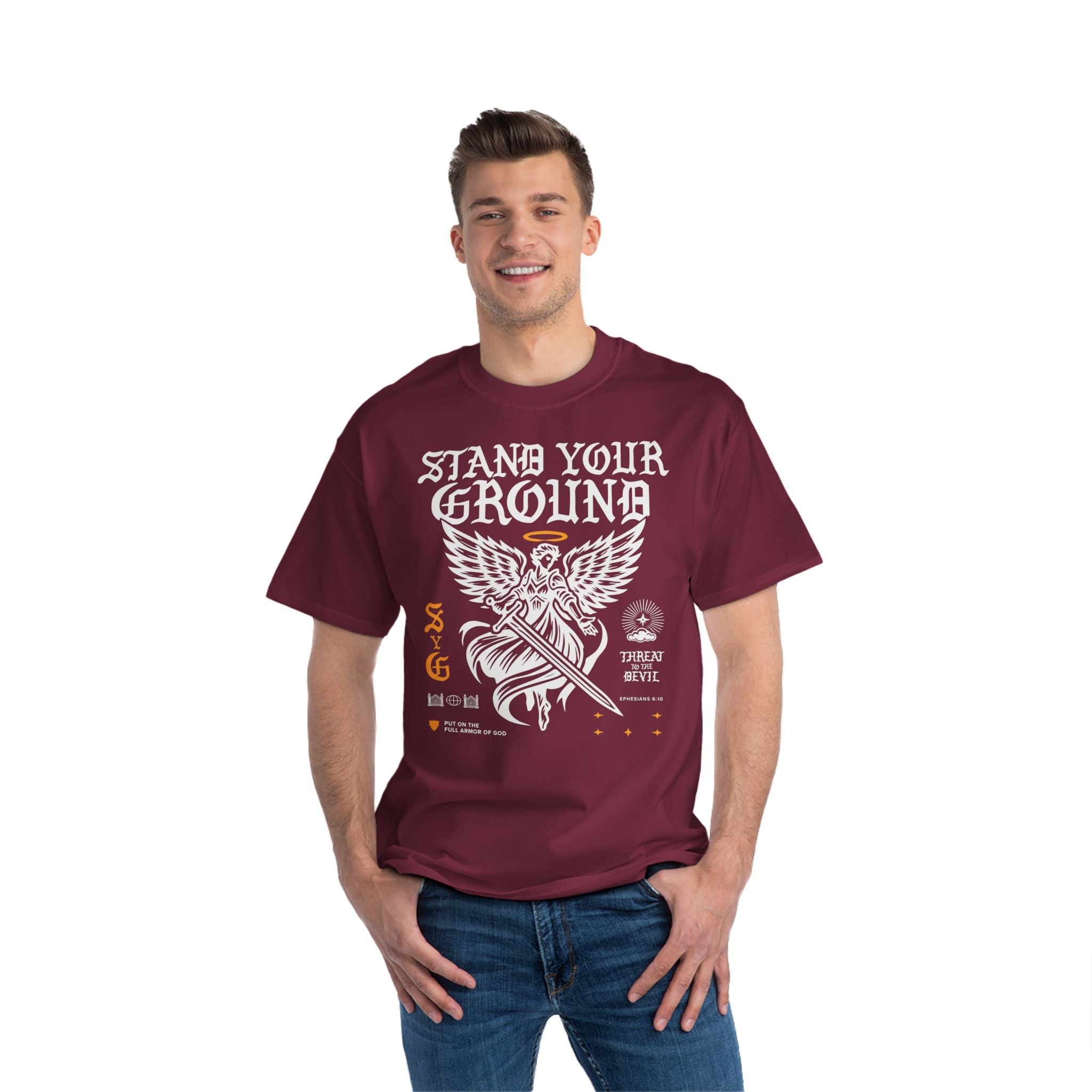 TTTD Stand Your Ground Beefy-T®  Short-Sleeve T-Shirt-15