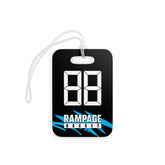 Rampage # Hockey Bag Tag