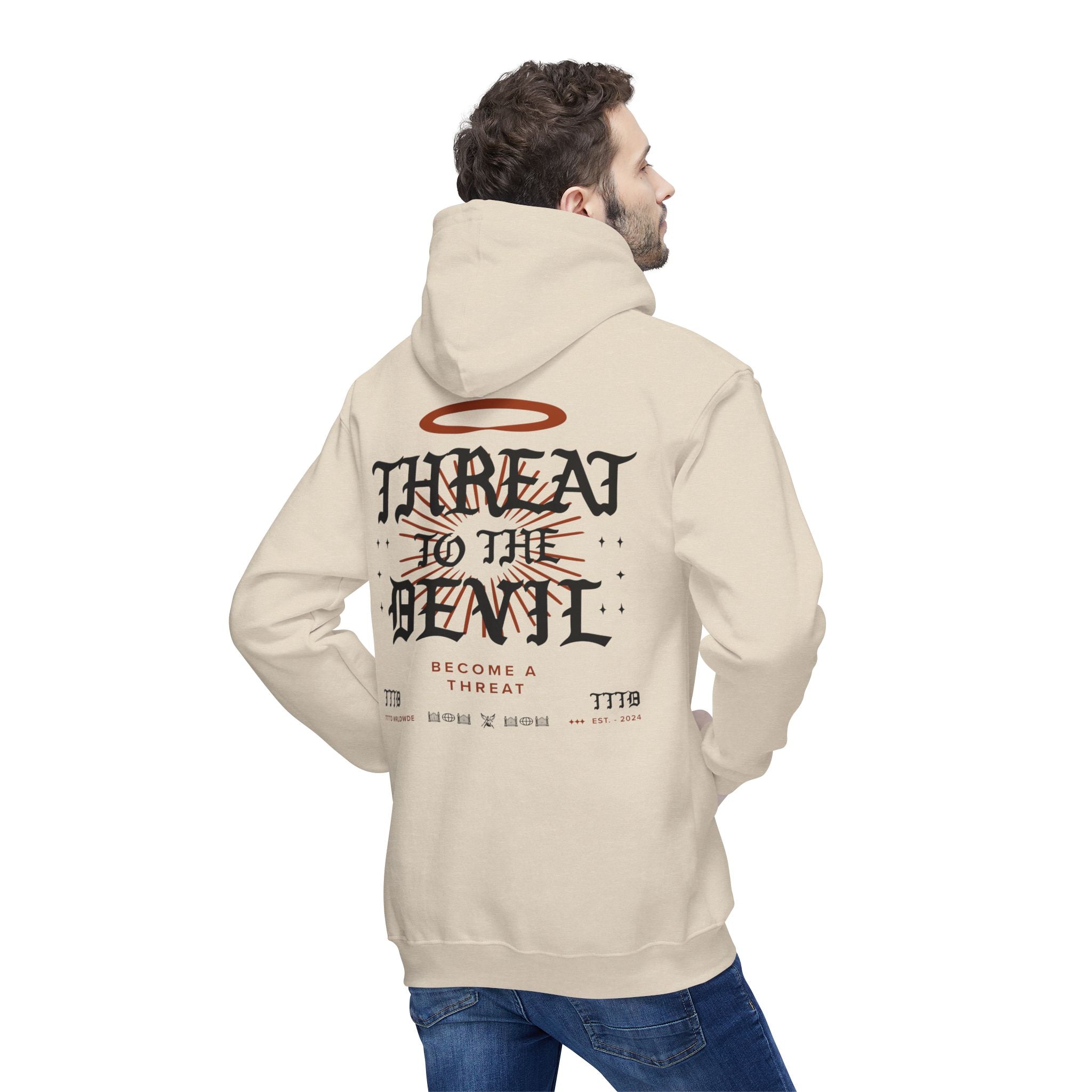 TTTD Unisex Hooded Sweatshirt, Made in US-4