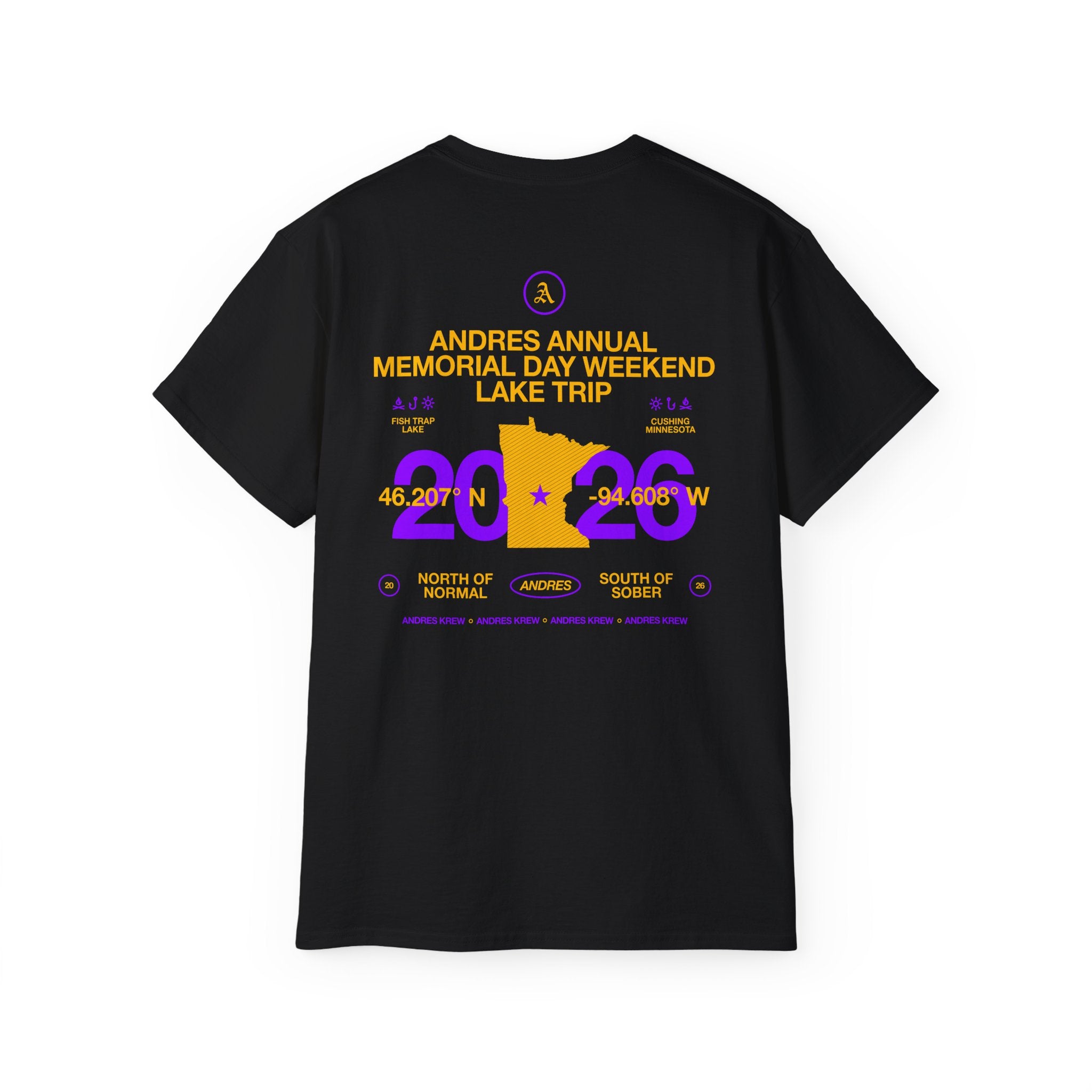 Andres 2026 Unisex Ultra Cotton Tee