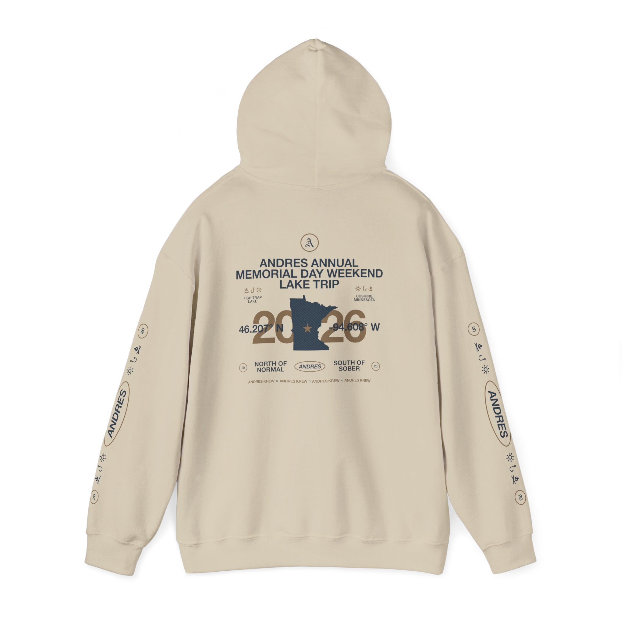Andres Krew 2026 - Unisex Heavy Blend™ Hooded Sweatshirt-3