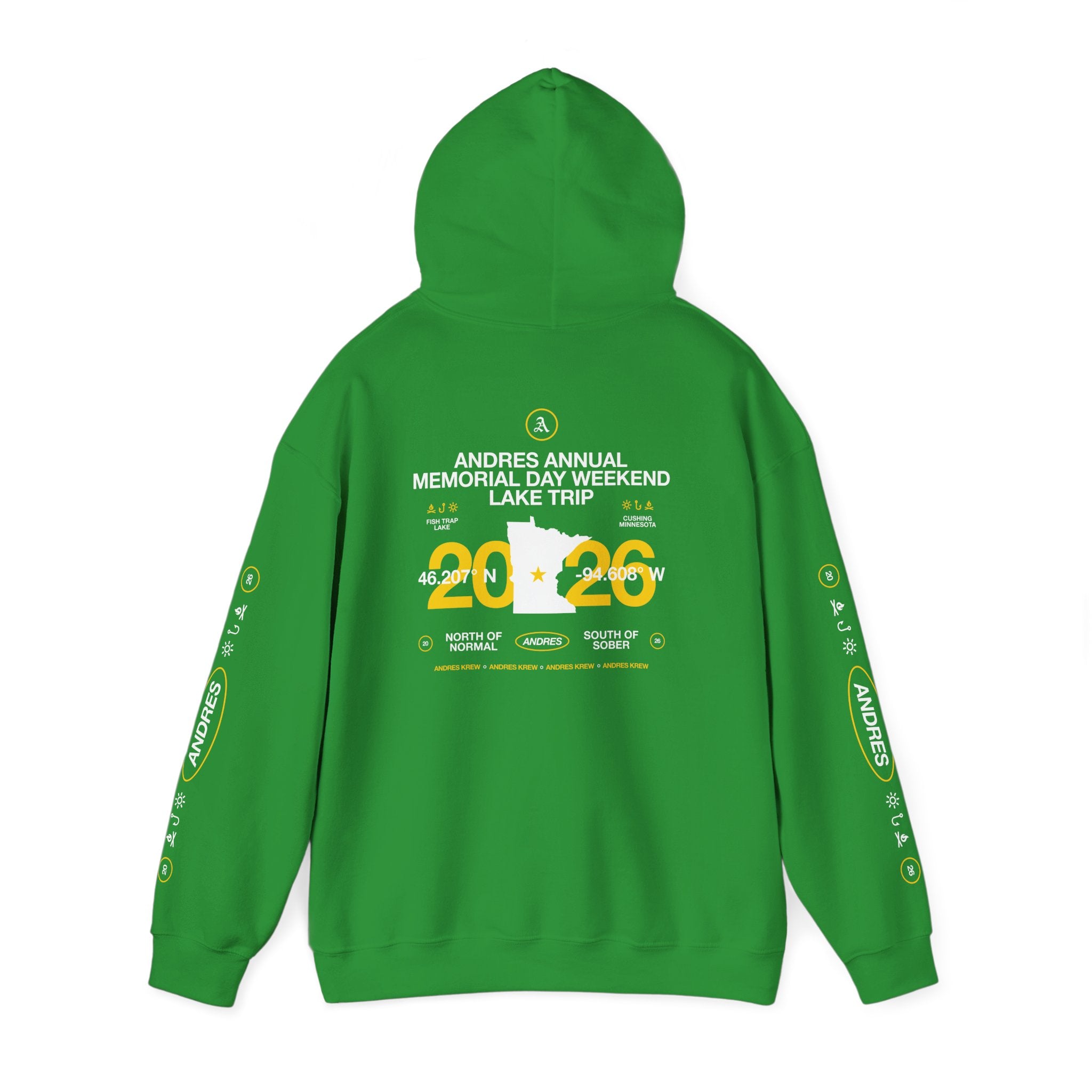 Andres Krew 2026 - Unisex Heavy Blend™ Hooded Sweatshirt-19