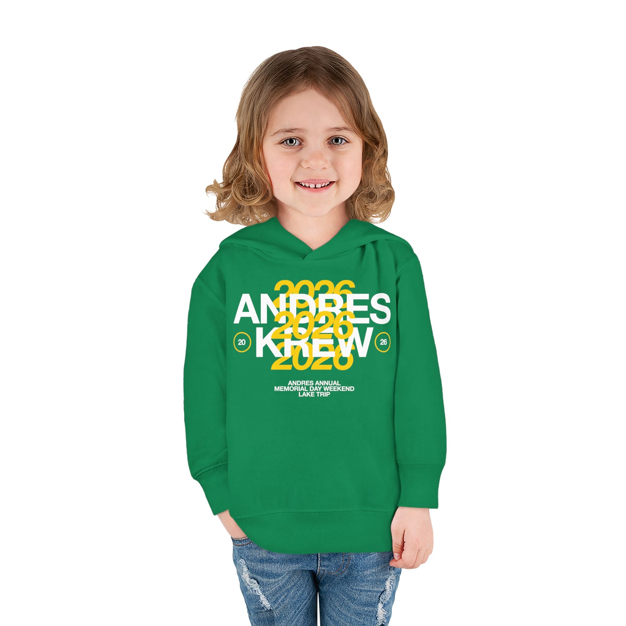 Kiddo Andres 26 Toddler Pullover Fleece Hoodie-8