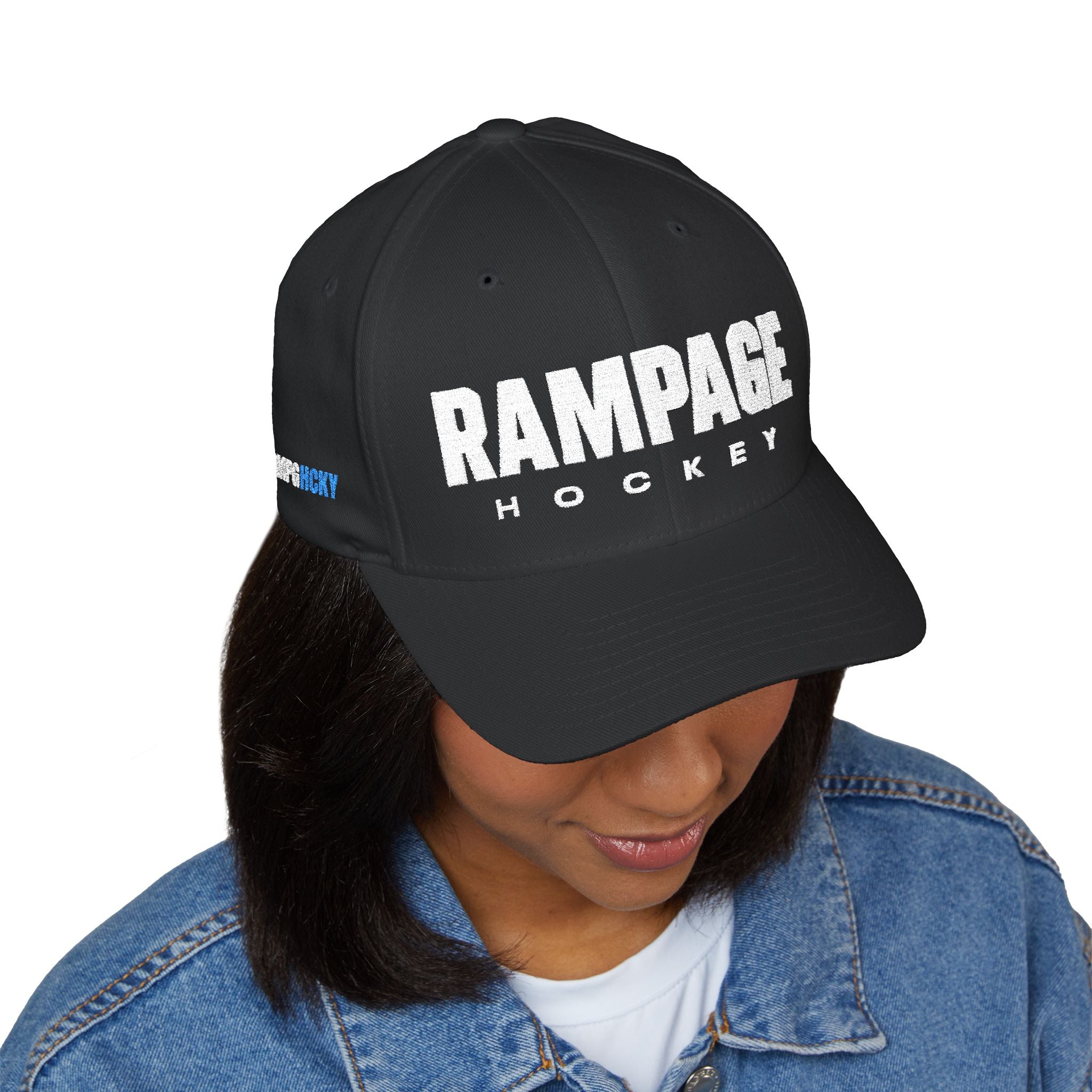 Rampage Embroidery Hockey Cap-3