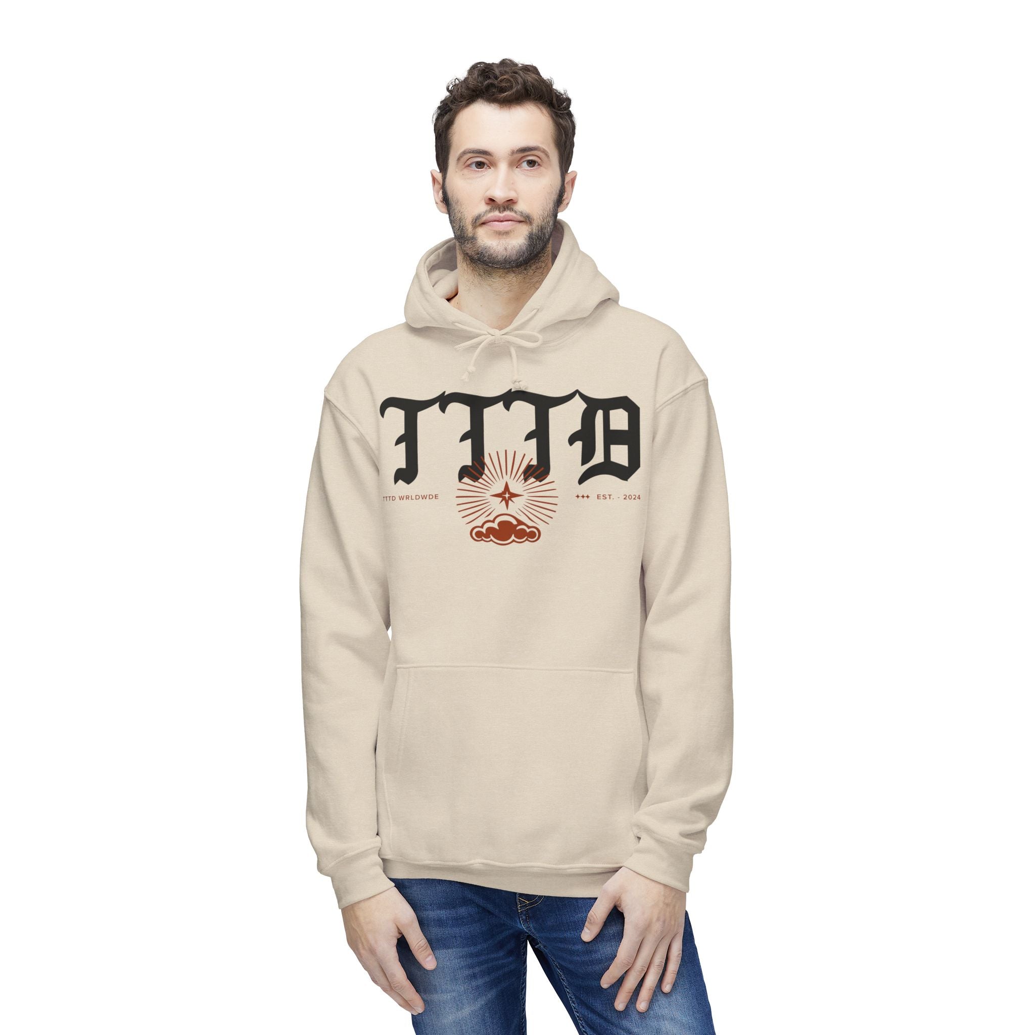 TTTD Unisex Hooded Sweatshirt, Made in US-3