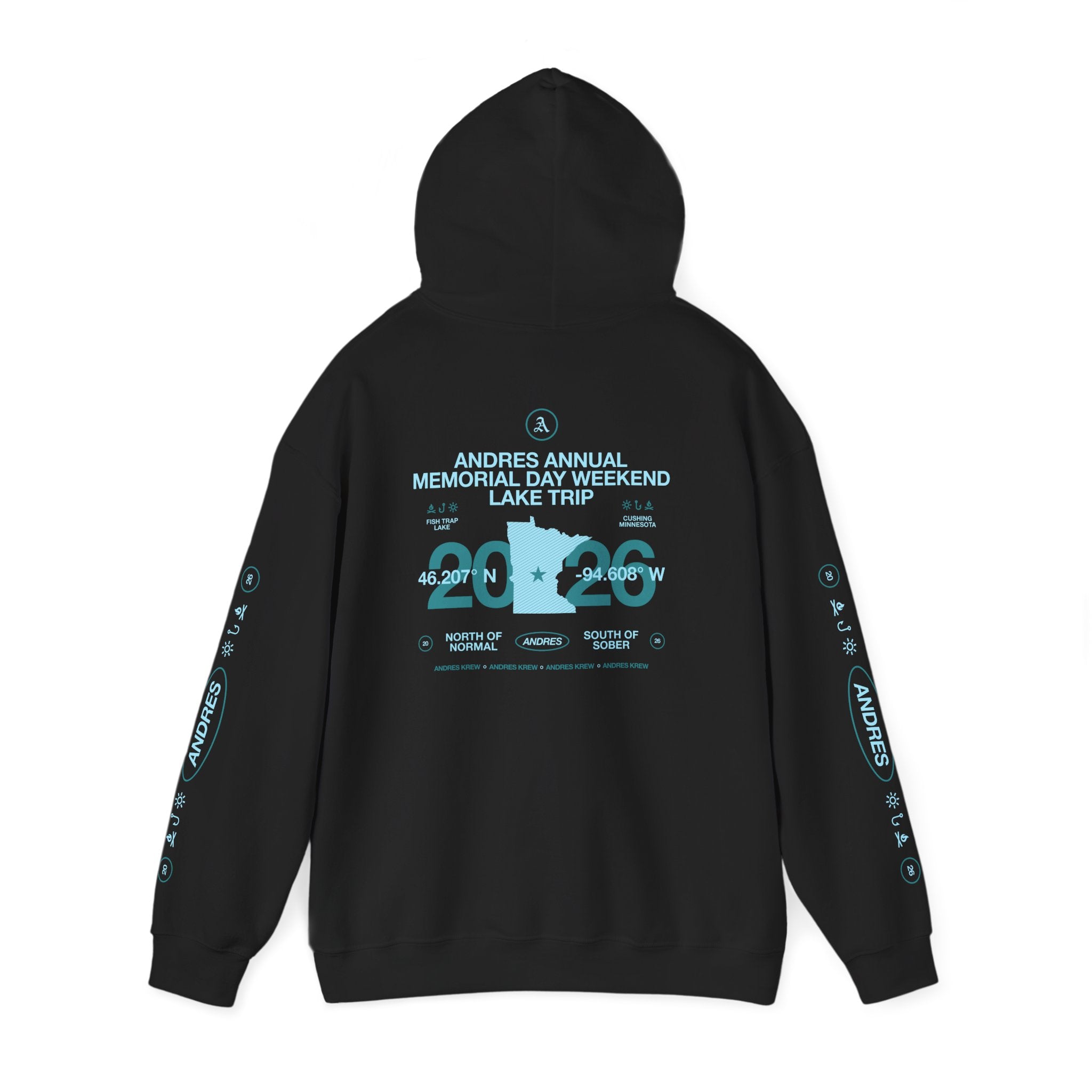 Andres Krew 2026 - Unisex Heavy Blend™ Hooded Sweatshirt-11