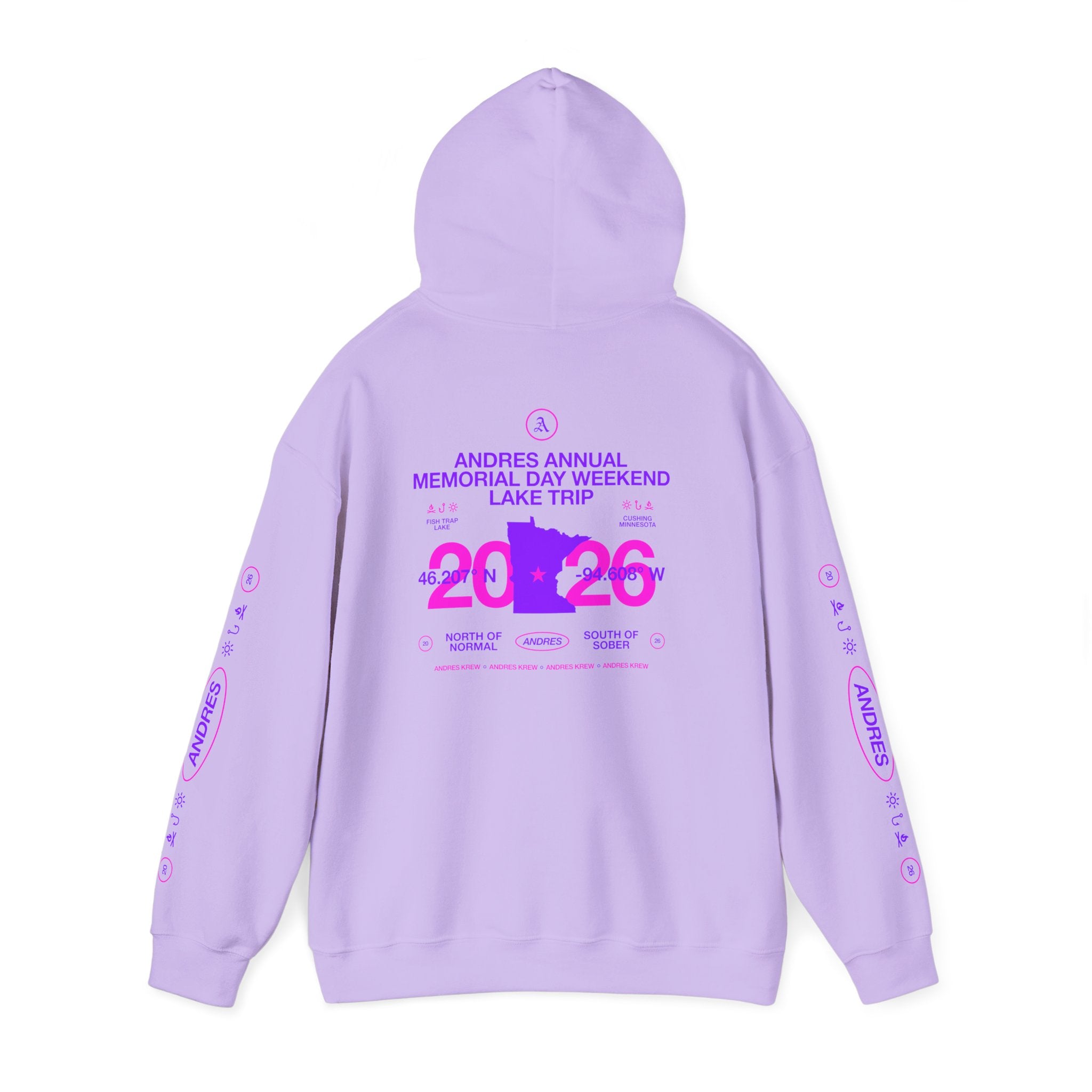Andres Krew 2026 - Unisex Heavy Blend™ Hooded Sweatshirt-23