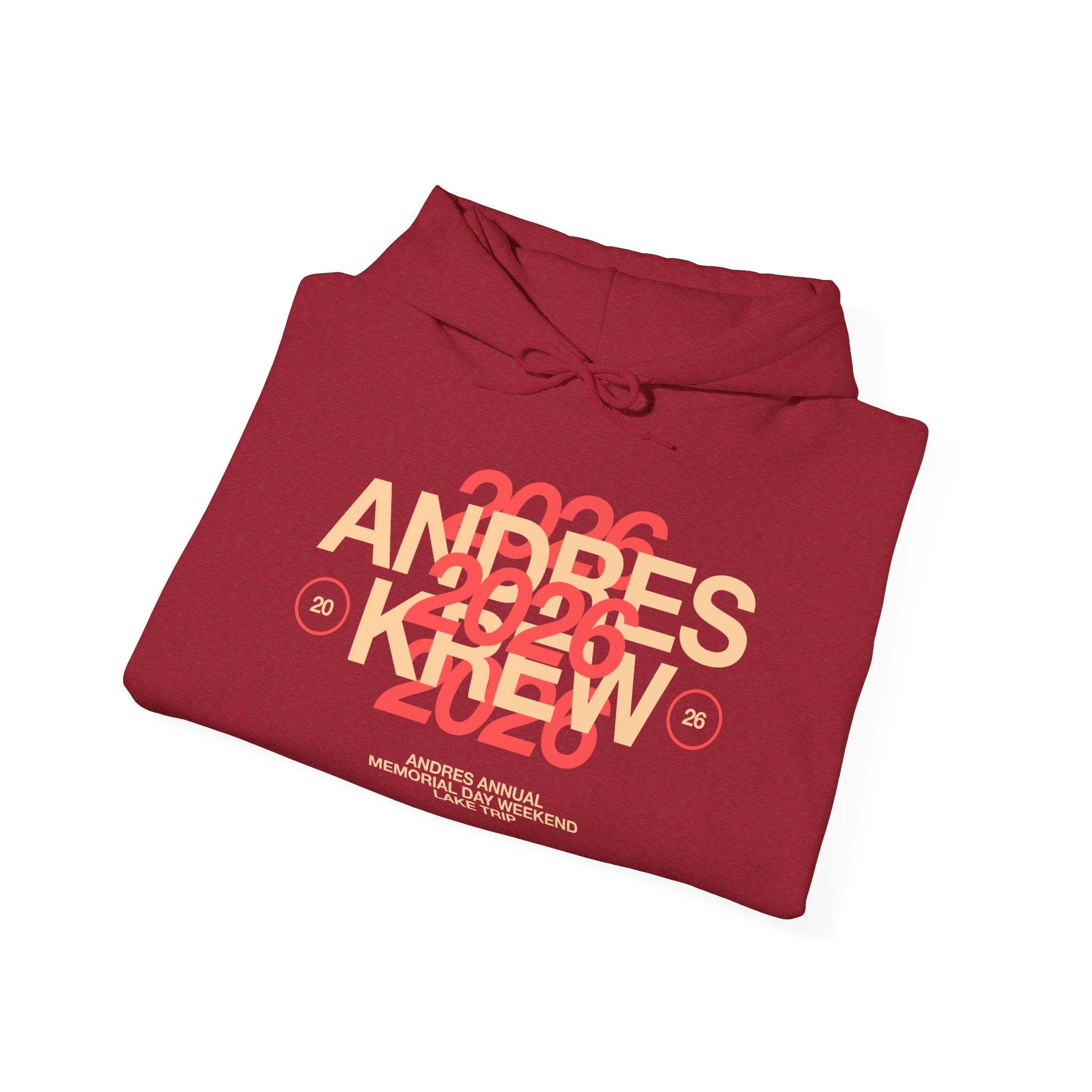 Andres Krew 2026 - Unisex Heavy Blend™ Hooded Sweatshirt-28