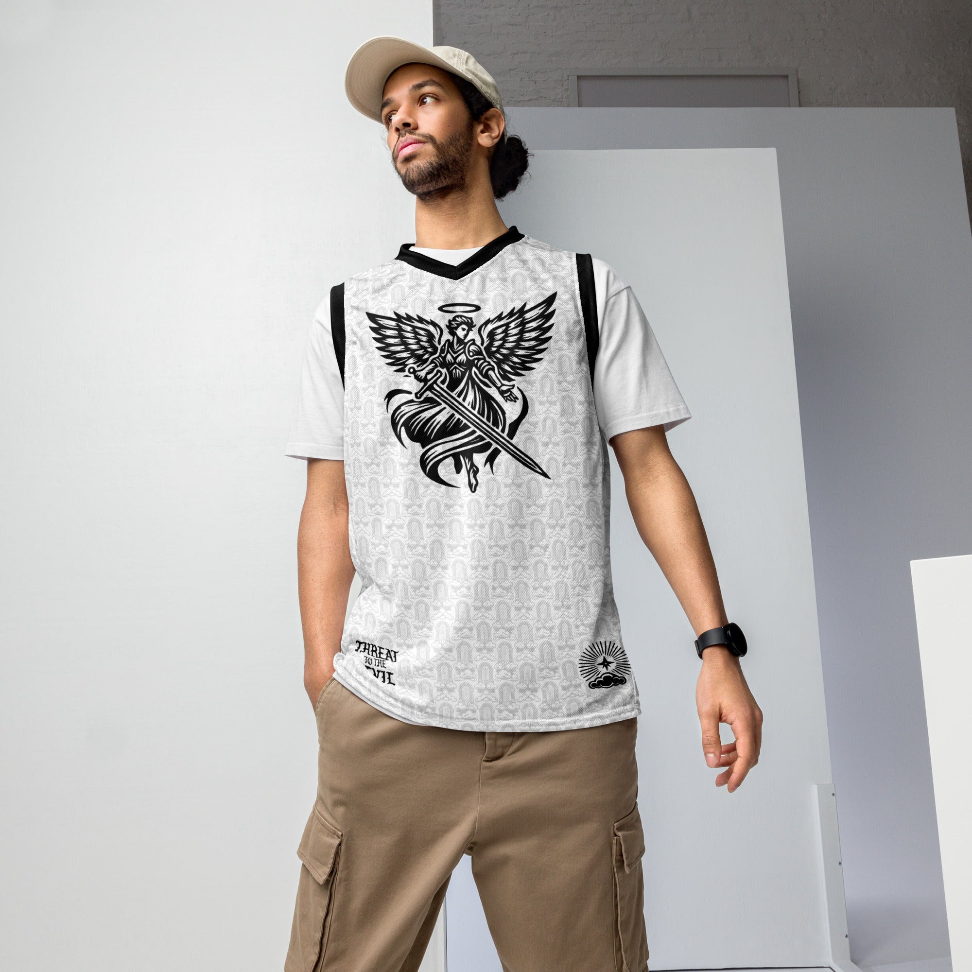 TTTD Stand Your Ground Recycled unisex basketball jersey-5